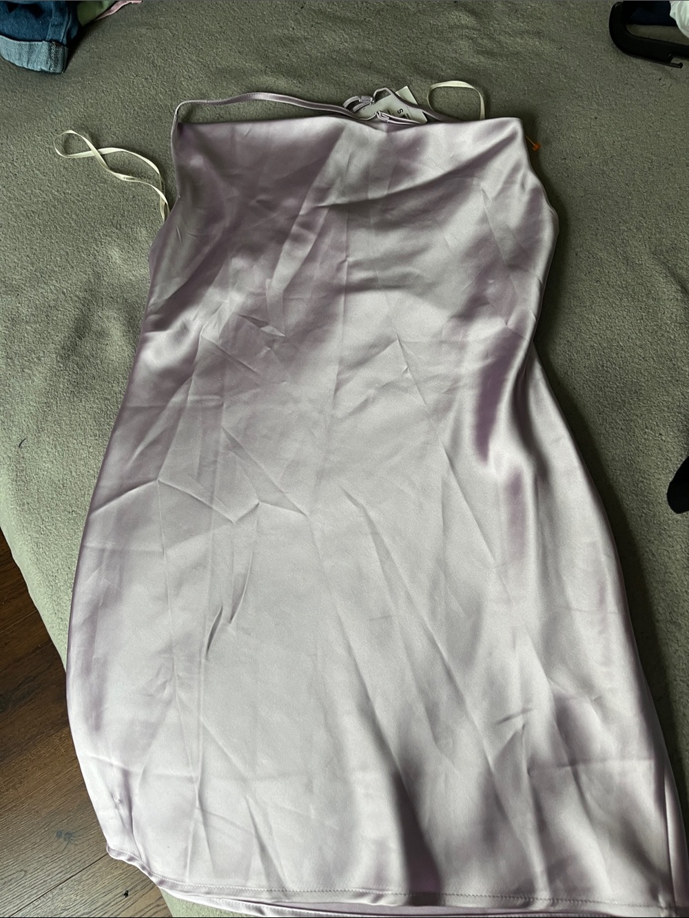 Forever 21 Satin Slip Dress in Light Lavender
